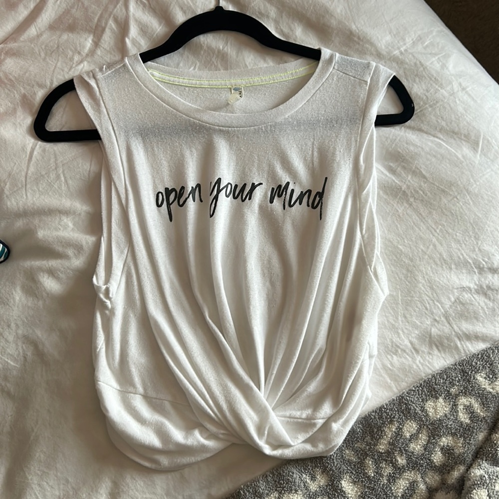 Free People Movement “Open Your Mind” Graphic Tank
